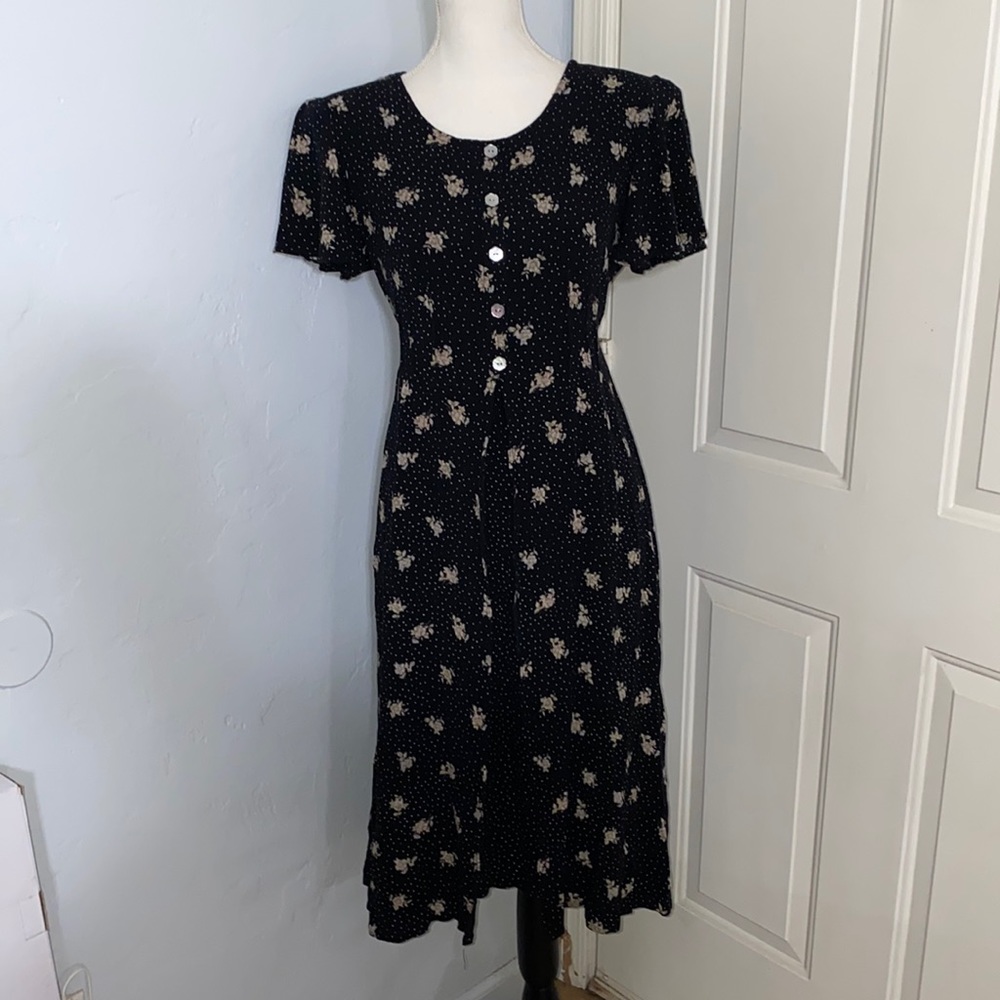 Vintage 90s floral dress